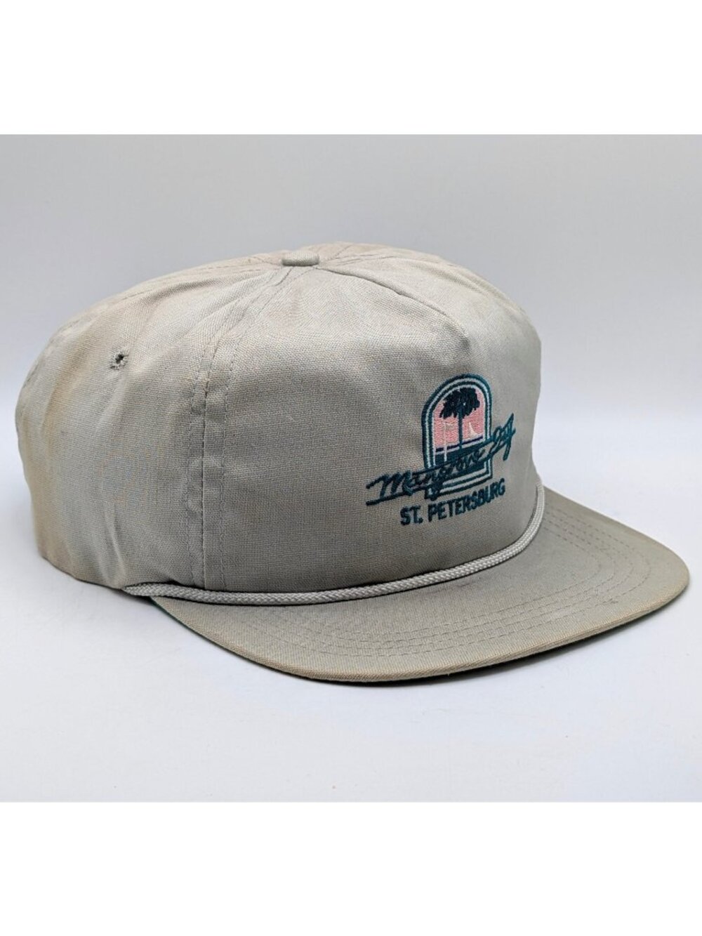 Vintage Golf Snapback Hat Mangrove Bay St. Petersburg Florida Course Duckster